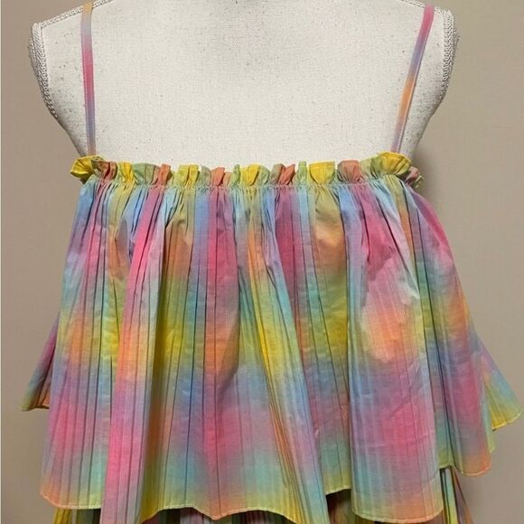 NWT Anthropologie Beatrice B Square Neck tired
Rainbow dress size 0 - Picture 6 of 11